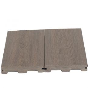23-138 mm Saddle Grooved Edge Solid Arch WPC Wood Plastic Composite Decking Flooring